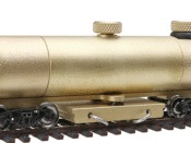 HO Scale Clean Machine Track Cleaning Car (Brass) With Pad