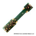 N DCC decoder LocoSpecific Atlas light board by Digitrax - Switcher MP15