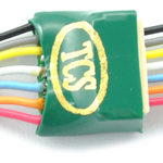 Any Scale with colored wires TCS # 1477-6 pin Micro Conn 